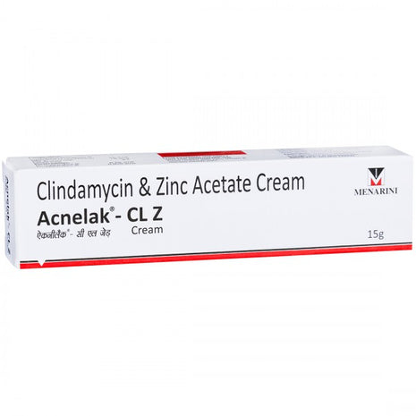 Acnelak CLZ Cream 3 X 15gm (PACK OF 3)