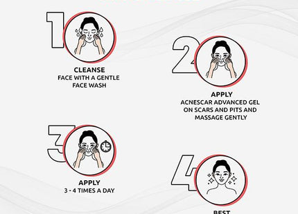 Acnescar advance gel 15g pack of 2