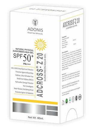 Adcross Z-20 sunscreen aqua gel 60g