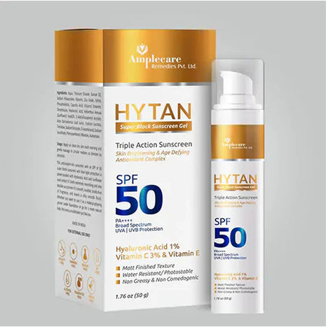 Hytan spf50 sunscreen gel 50g