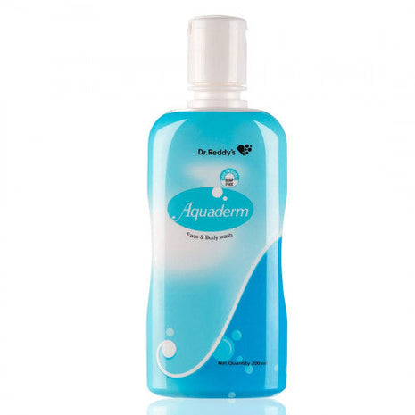 Aquaderm Face & Body Wash, 200ml