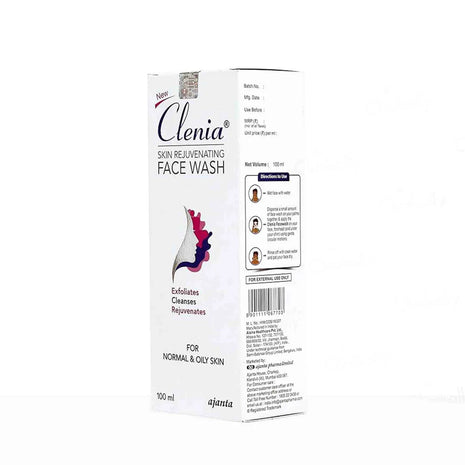 Clenia skin rejuvenating face wash 100ml pack of 2