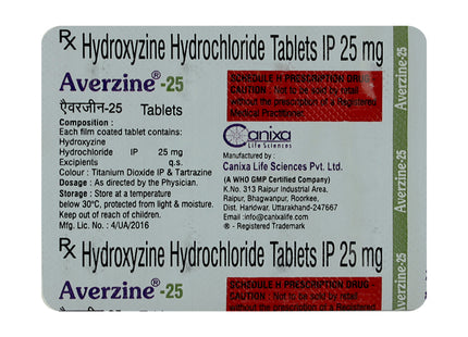 Averzine 25 Tab. 15`S