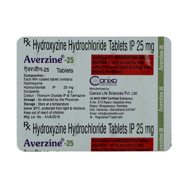 Averzine 25 Tab. 15`S