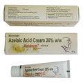 Aziderm 20% Cream 15 g packaging front and tube