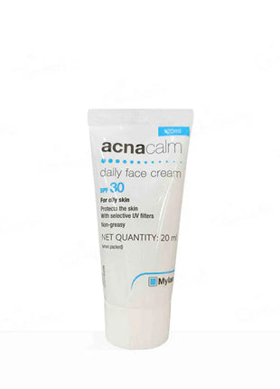 Acnacalm daily face cream spf30 20ml pack of 2