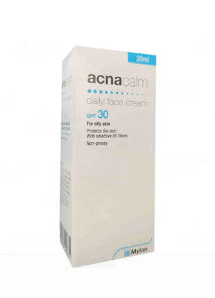 Acnacalm daily face cream spf30 20ml pack of 2