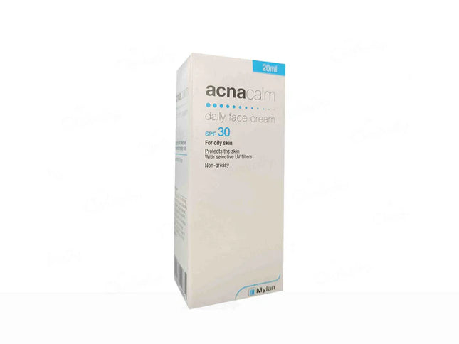 Acnacalm daily face cream spf 30 20ml