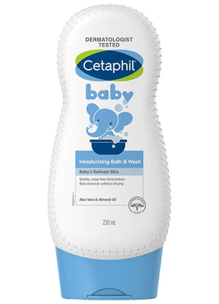 Cetaphil Baby Moisturising Bath & Wash 230ML