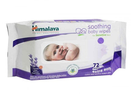 Himalaya Soothing Baby, 72 Wipes