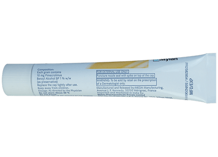 Elidel Cream 10gms pack of 1 |mylan