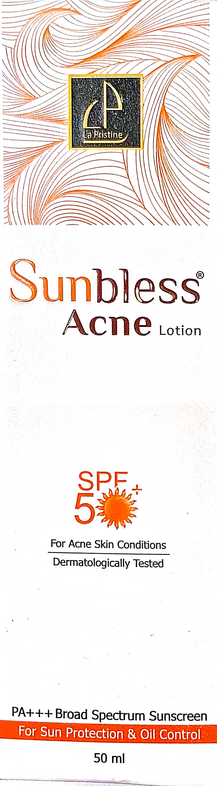 Sunbless Acne lotion SPF 50 50ml Pack of 2