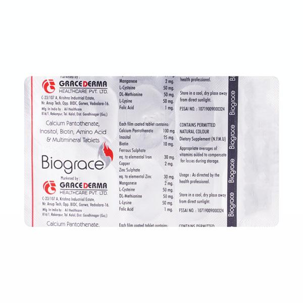 BIOGRACE TAB 1*10 PACK OF 3