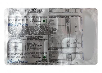 Biotee Forte, 10 Tablets