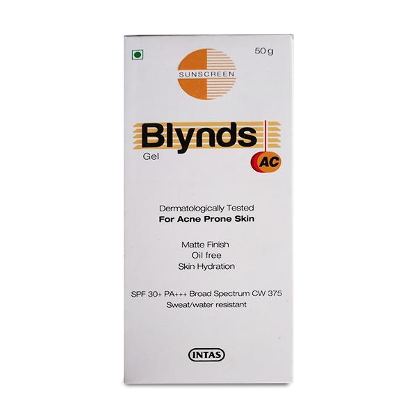 BLYNDS AC SPF 30+ PA+++ SUNSCREEN Gel 50gm