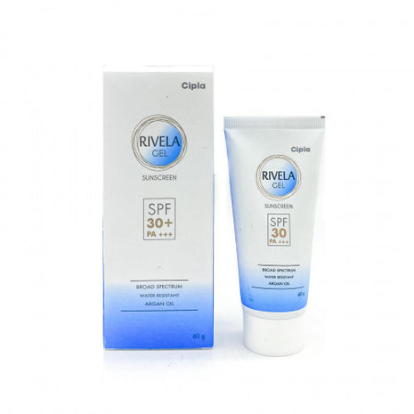 Rivela Gel Sunscreen SPF30+, 60gm (Rs. 16.46/gm)