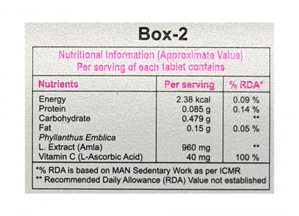 Ethiglo Plus, 60 Tablets