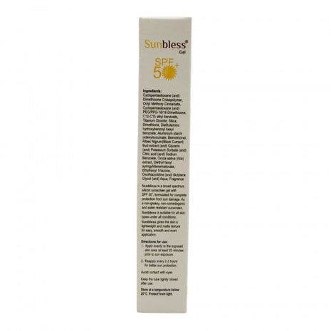 Sunbless SPF50 Silicone Sunscreen Gel, 30gm