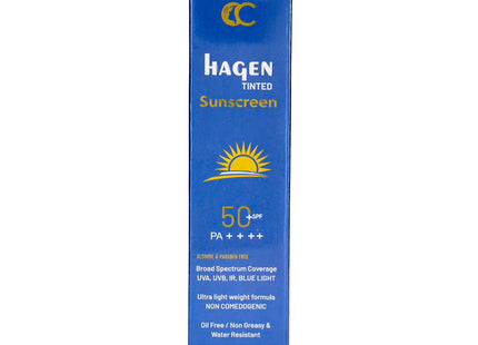 Hagen tinted sunscreen spf 50+ PA++++ 100ml |Cosmoedge