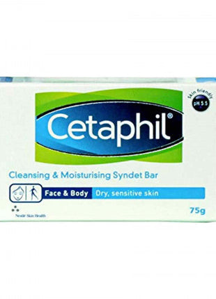 Cetaphil Cleansing and Moisturizing Syndet Bar, 75gm