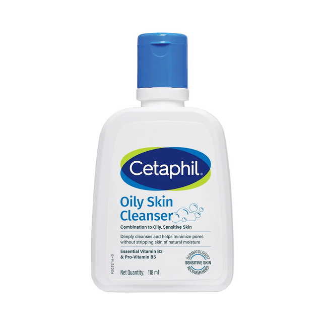 Cetaphil Oily Skin Cleanser 118ml front pack