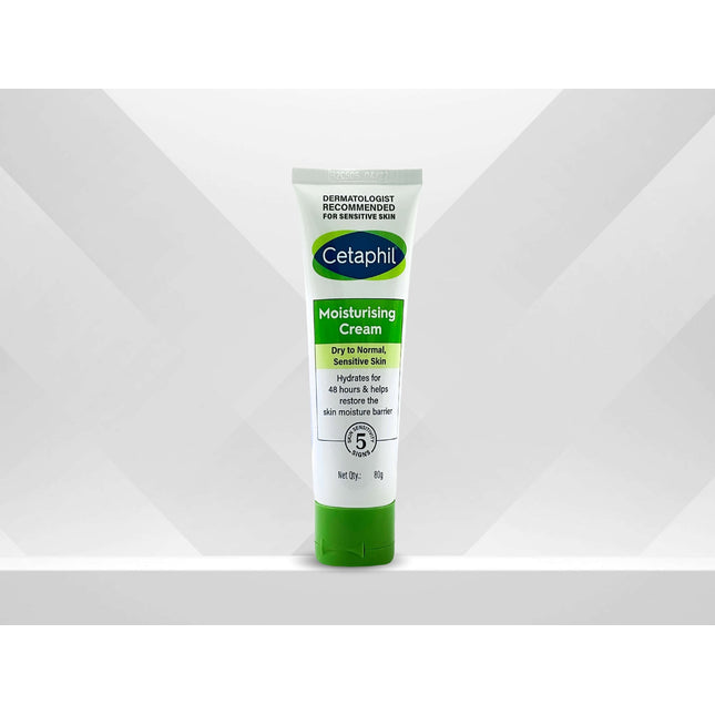 Cetaphil moisturising cream dry to normal sensitive skin 80 gm | galderma
