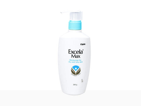 Excela Max Moisturiser For Dry and Itchy Skin 200 Gm | Cipla