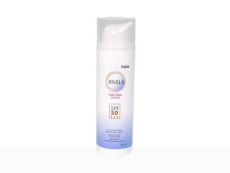 Rivela Sunscreen Lotion SPF 50 | 50 ml | Cipla