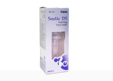 Saslic DS Foaming Face Wash 60 ml | Cipla