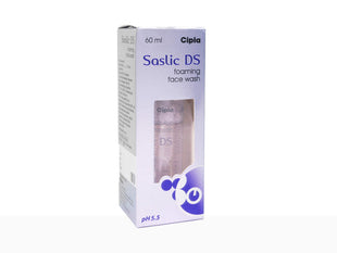 Saslic DS Foaming Face Wash 60 ml | Cipla