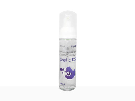 Saslic DS Foaming Face Wash 60 ml | Cipla