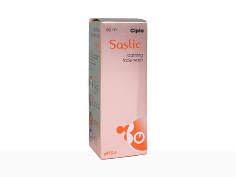 Saslic Foaming Face Wash 60 ml | cipla