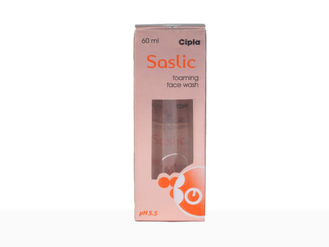 Saslic Foaming Face Wash 60 ml | cipla