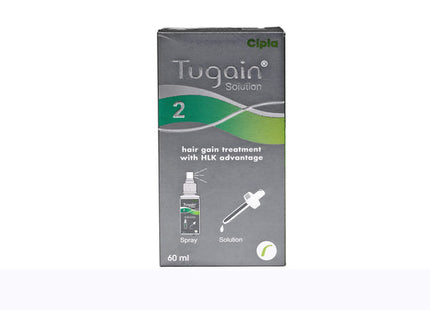 Tugain 2% Solution | 60 Ml | Cipla