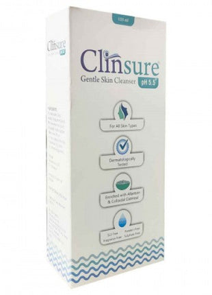 Clinsure Gentle Skin Cleanser, 125ml