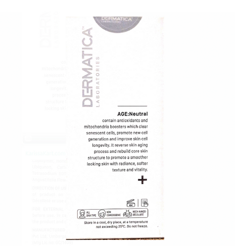 DERMATICA: Neutral Age Defying Cream