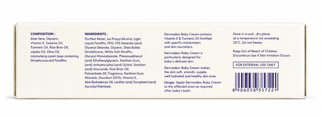 Dermadew baby cream 80gm pack of 2