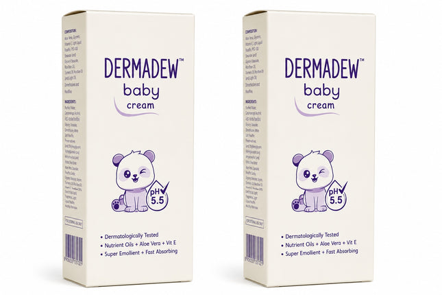 Dermadew baby cream 80gm pack of 2