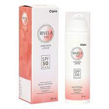 RIVELA TINT SUNSCREEN LOTION 50ML