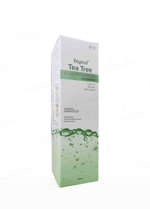 Vegetal Tea Tree Acne Gel Facwash 100Ml