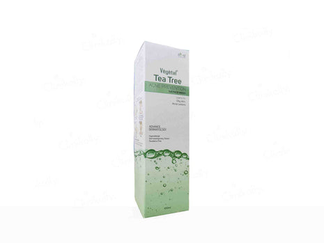 Vegetal Tea Tree Acne Gel Facwash 100Ml