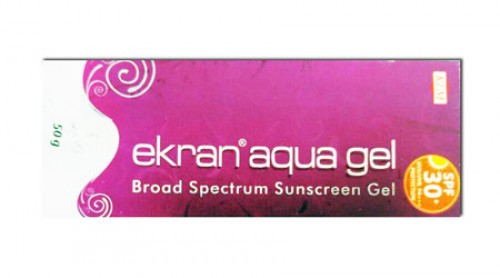 Ekran Aqua SPF30 Sunscreen Gel, 50gm