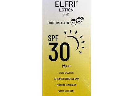 Elfri Kids Sunscreen Lotion SPF 30 60g