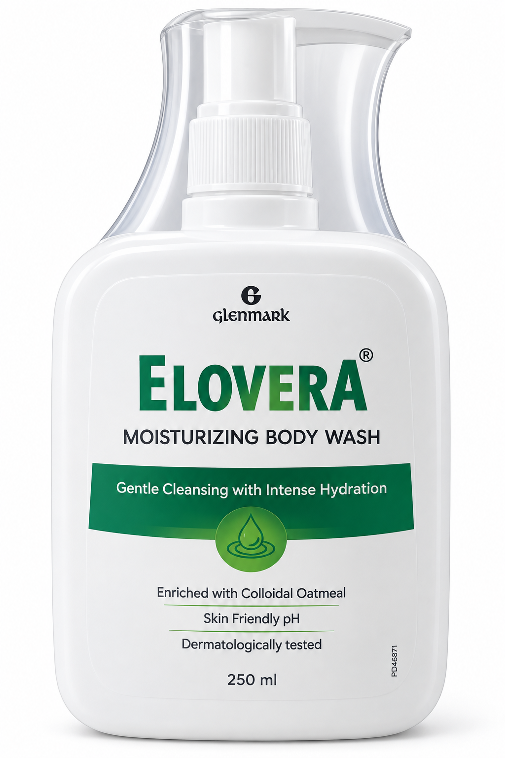 Elovera Moisturizing Body Wash 250 ml front