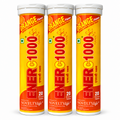 Novelty Life ENERG 1000 Orange Flavour Effervescent Tablets Pack of 3