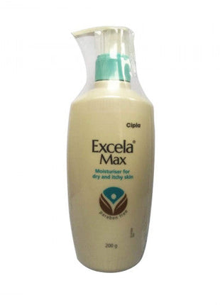 Excela Max moisturiser, 200gm (Rs. 2.66/gm)