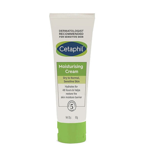 Cetaphil Moisturising Cream for Face & Body , Dry to very dry skin, 80 gm