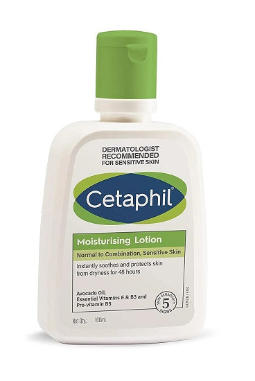 Cetaphil Moisturizing Lotion for Normal to Combination, Sensitive Skin 100 ml