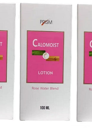 CALOMOIST CALAMINE LOTION Rose Water Blend ( 100ML ) ( PACK OF 3)