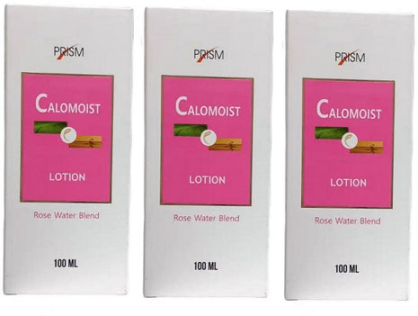 CALOMOIST CALAMINE LOTION Rose Water Blend ( 100ML ) ( PACK OF 3)